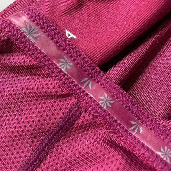 Athleta women's tennis workout skirt size 10 pink purple Athleisure Lined - Picture 9 of 10